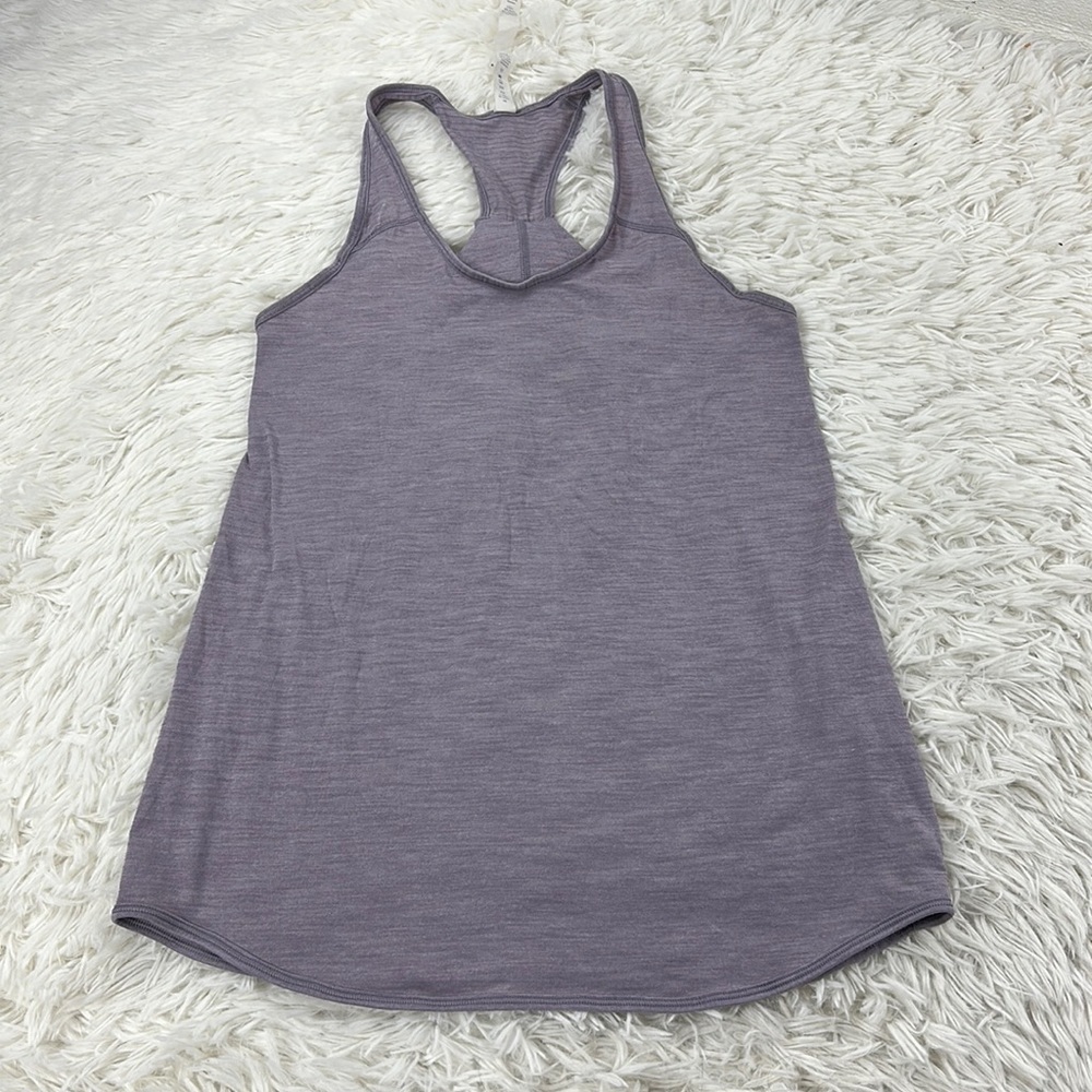 Lululemon Essential Tank Heathered Dusty Dawn